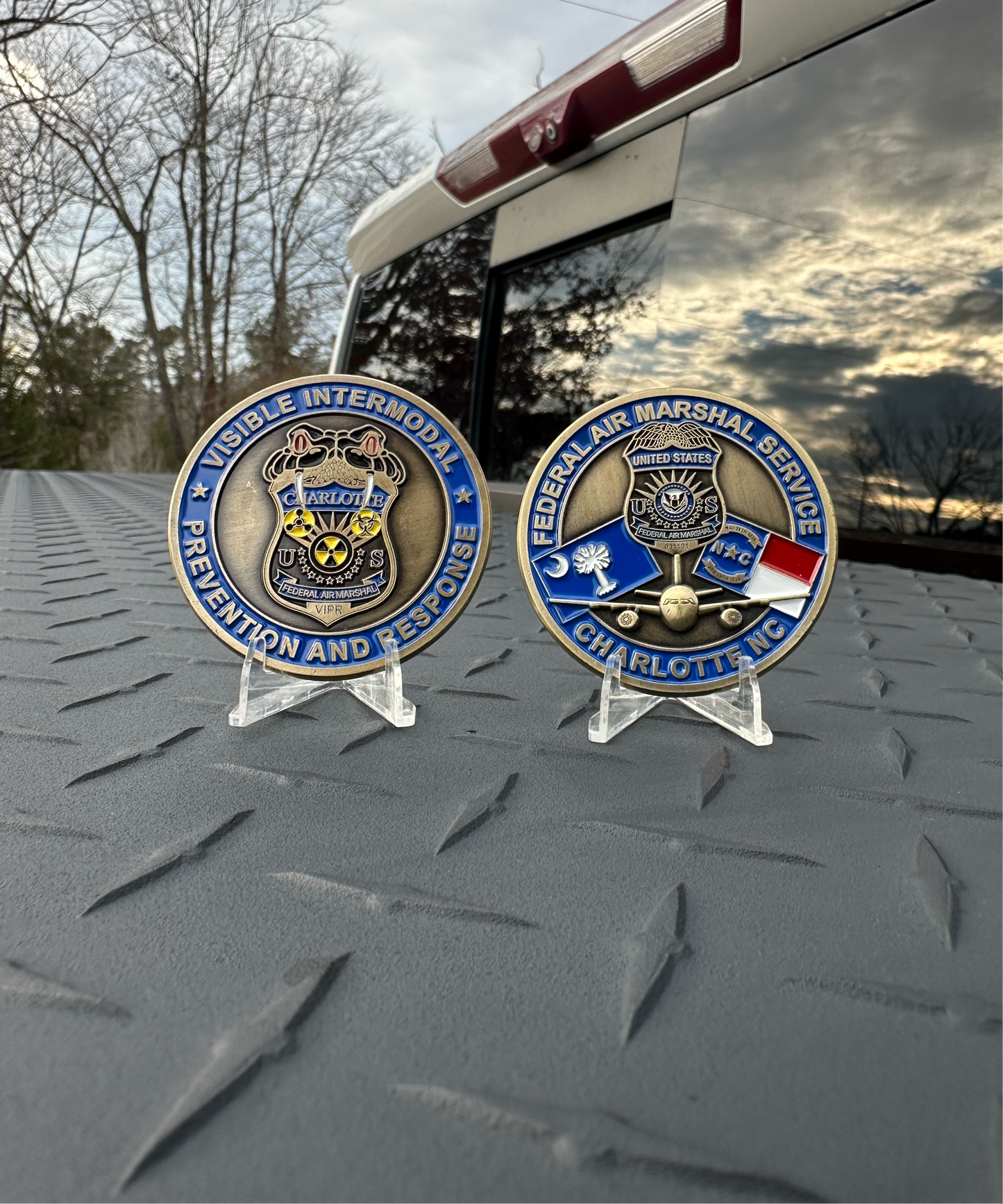 Federal Air Marshal’s Service - Charlotte, NC VIPR Coin