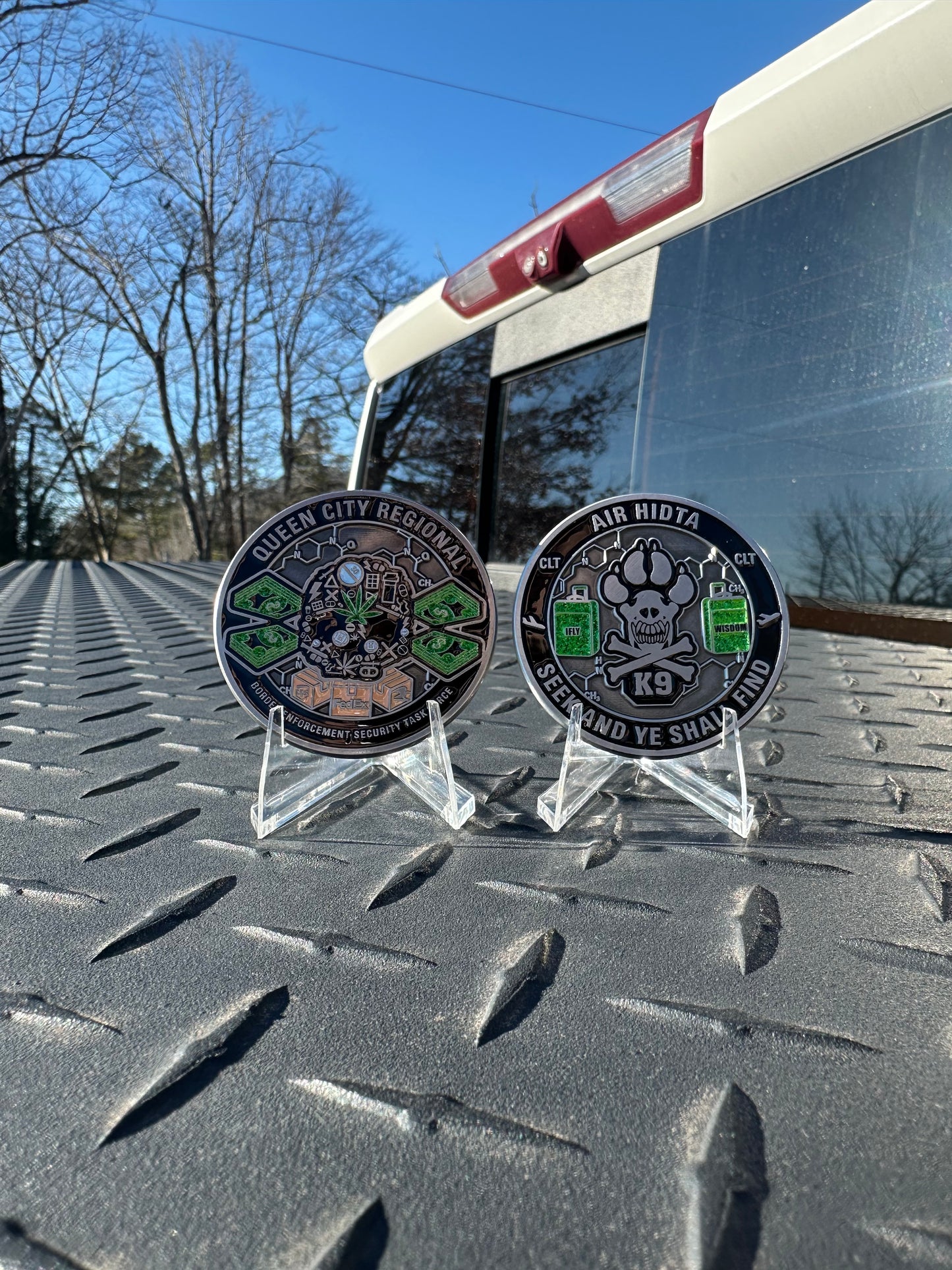 Queen City Regional Air HIDTA - Charlotte, NC Coin